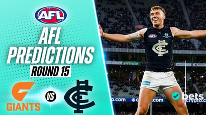 GWS Giants vs Carlton Blues AFL Round 15 Tips