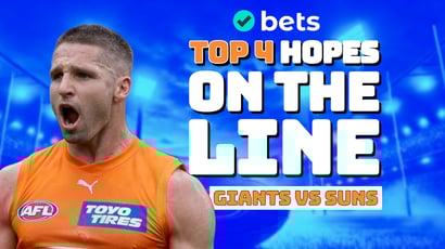 GWS Giants vs Gold Coast Suns AFL Tips - Giants to claim another big scalp as competition for spots inside the eight heat up