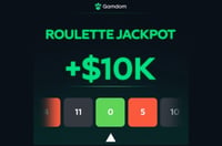 Gamdom Roulette Jackpot Approaching 10K