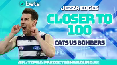 Geelong Cats vs Essendon Bombers AFL Round 22 Tips - Jezza show to roll on as Cats secure another massive win