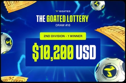 Goated Big Lottery Win