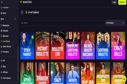 Goated Live Casino
