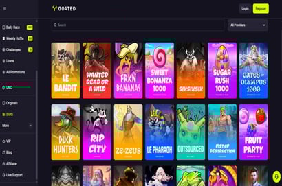 Goated.com slots
