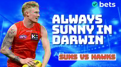 Gold Coast Suns vs Hawthorn Hawks Round 10 AFL Tips - Suns to stay hot in Darwin