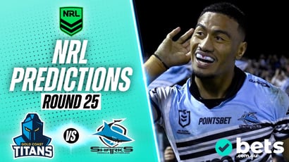 Gold Coast Titans vs Cronulla Sharks