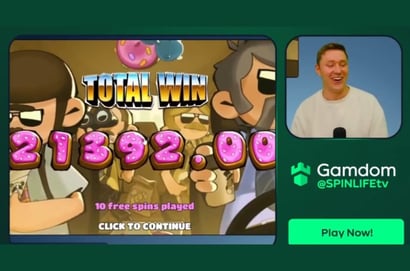 Hacksaw Gaming Donut Division Big Win