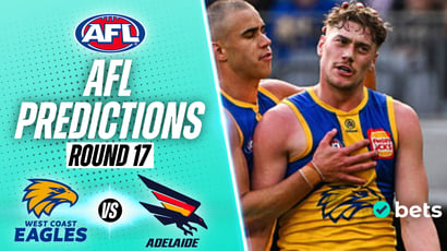 West Coast Eagles vs Adelaide Crows AFL Round 17 Tips - Eagles to stick with the Crows in Friday night footy