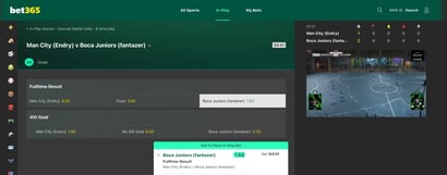 In-Play Betting