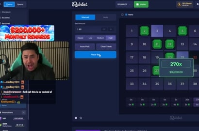IvanBLIVE Rainbet Keno Win