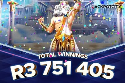 Player Rakes In More Than R3.7M at Jackpot City with Four Slot Wins
