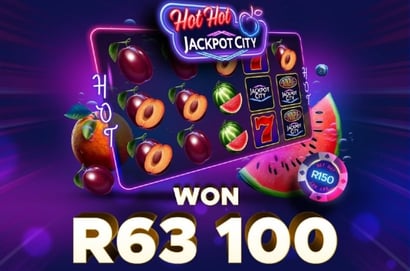 Jackpot City R63K Big Win
