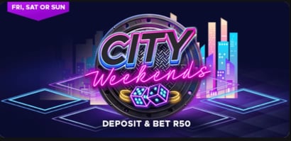 JackpotCity Weekends Promotion