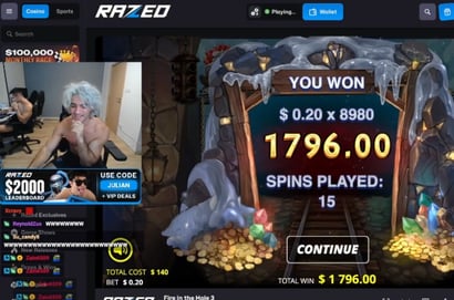 Julian Jackhammer Razed Slot Win FT