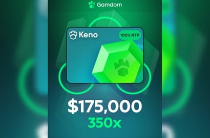 Keno Big Win at Gamdom