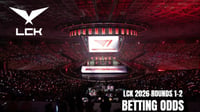 LCK 2026 Rounds 1-2 Betting Odds