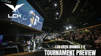 LCK 2026 Rounds 1-2 Tournament Preview