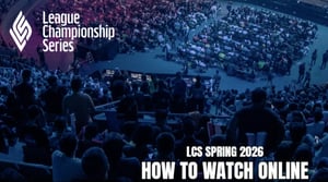 LCS 2026 Spring Live Streams