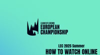 LEC 2025 Summer Live Streams