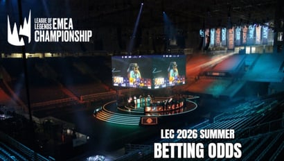 LEC 2026 Summer Betting Odds
