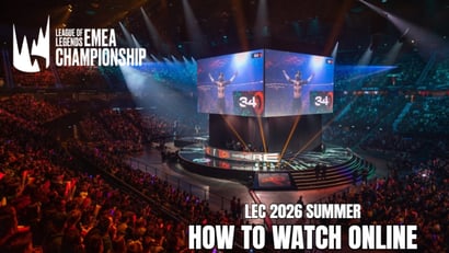LEC 2026 Summer Live Streams