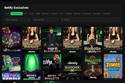 Live Casino at Betify