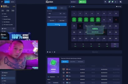 LobanJica Rainbet Keno Win