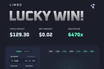 Lucky Limbo Win at Thrill