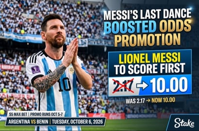 Messi Last Dance Odds Boost