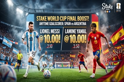 Messi and Yamal boosted odds