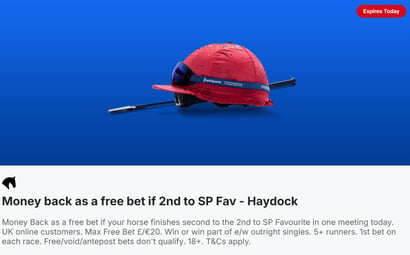 Money Back Special at Haydock with BoyleSports