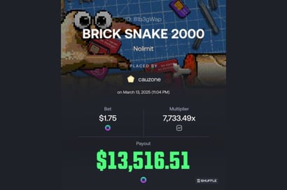 Monumental Multiplier In Brick Snake 2000
