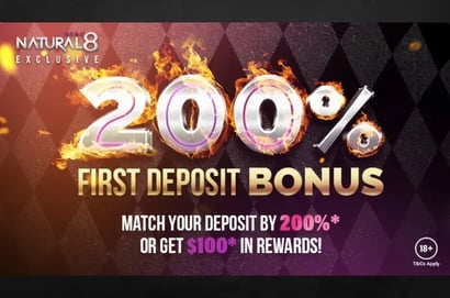 Natural8 Deposit Bonus