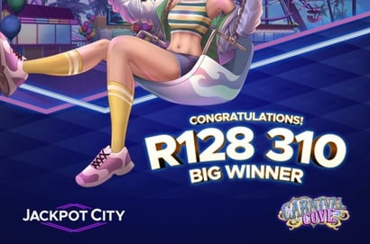 New R100K Member at Jackpot City