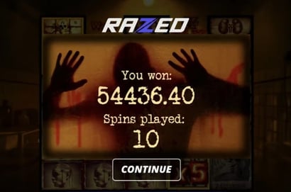 NoLimit City Mental 54K Big Win Razed