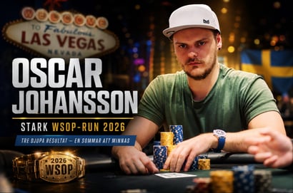 Oscar Johansson WSOP 2026