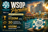 Paradise 2026 schedule
