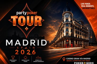 PartyPoker Tour Madrid 2026 ft