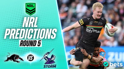 Penrith Panthers vs Melbourne Storm NRL Round 5 Tips - Storm to Cover in Heavyweight Battle