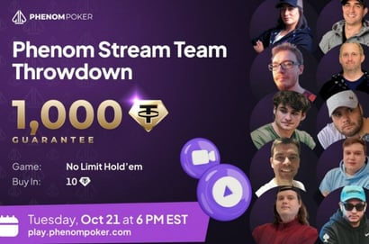 Phenom Poker Streamer Showdown