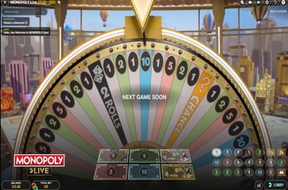 Play Monopoly Live PlanBet