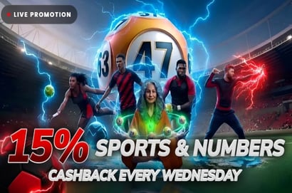 Playbets 15% Sports and Number