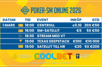 Poker-SM Online 2026, Coolbet
