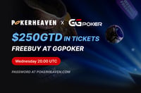 PokerHeaven x GGPoker Freebuy