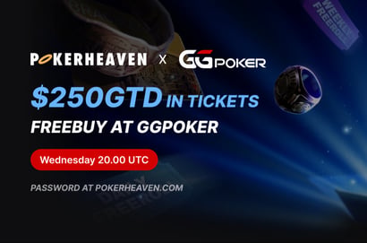 PokerHeaven x GGPoker Freebuy