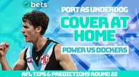 Port Adelaide Power vs Fremantle Dockers AFL Round 22 Tips