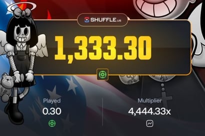 Pray For Three Big Win at ShuffleUS