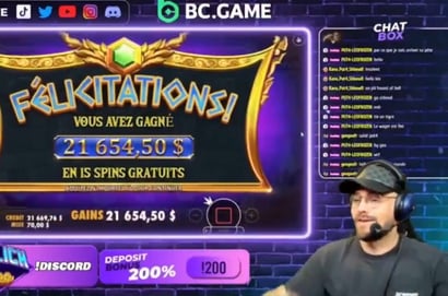 Put4Click 21K BCGame Win