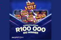 R100K Cash Volt Victory at Jackpot City