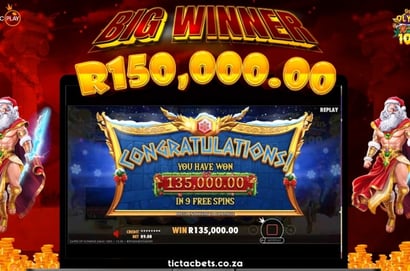 R150K Big Win at Tictacbets