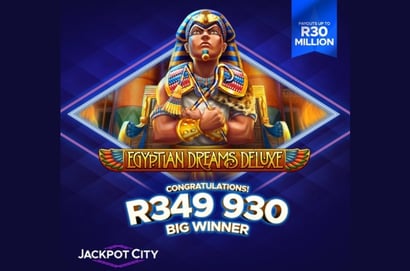 Player Wins R350K on Egyptian Dreams Deluxe at Jackpot City